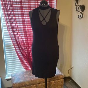 Polly & Esther black dress X-Large